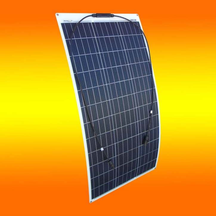 100 Watt flexibles Solarmodul Monokristallin MünchenSolar