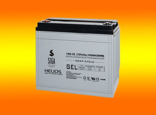 Blei Gel Batterie 12V 145Ah Helios Solar Batterie