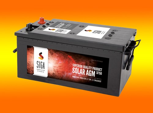 150Ah AGM Solarbatterie AKKU für Photovoltaik, Insel oder Solar Anlagen