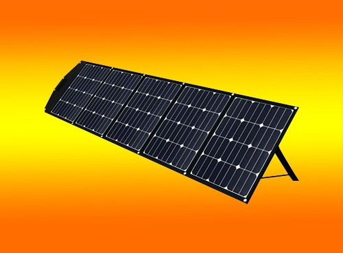 B- Ware (0% MwSt.*) Solartasche faltbares Solarmodul 100 Watt