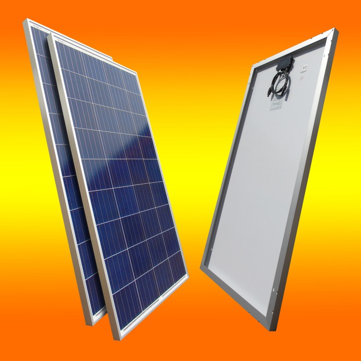 20 Stück 130Watt Solarmodule Polikristallin 12V Solarpanel