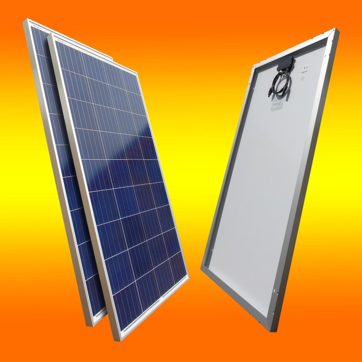 50 Stück 130Watt Solarmodule Polikristallin 12V Solarpanel