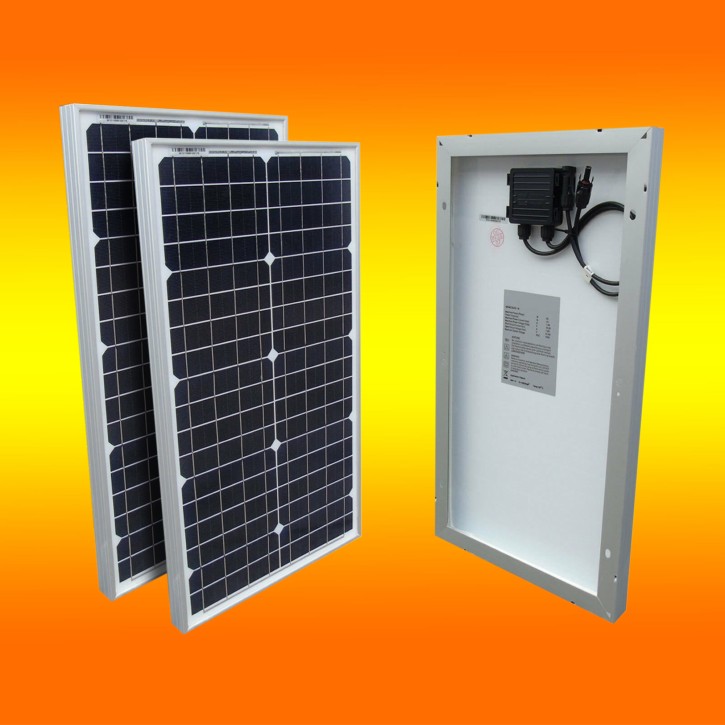 2 Stück Solarmodule 30Watt 12V Monokristallin Solarpanel 0% MWST.