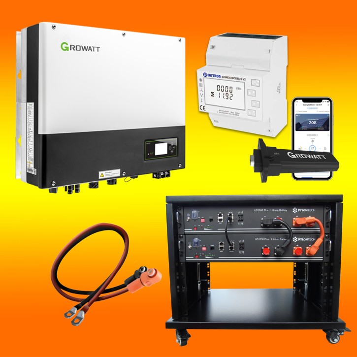 4,8 kWh Lithium Batterienachrüstsatz (0% MwSt.*) für neue und bestehende Photovoltaikanlagen