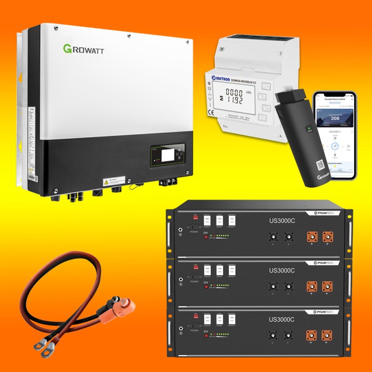 10,5 kWh Lithium Batterienachrüstsatz (0% MwSt.*) für neue und bestehende Photovoltaikanlagen