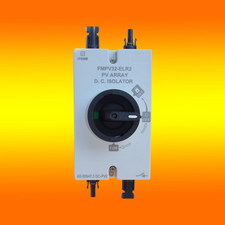DC Trennschalter mit Solarstecker / Ein Aus Schalter für Wechselrichter