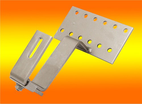 1 Stück Dachhaken A2 verstellbar für Dachsteine, Dachpfannen