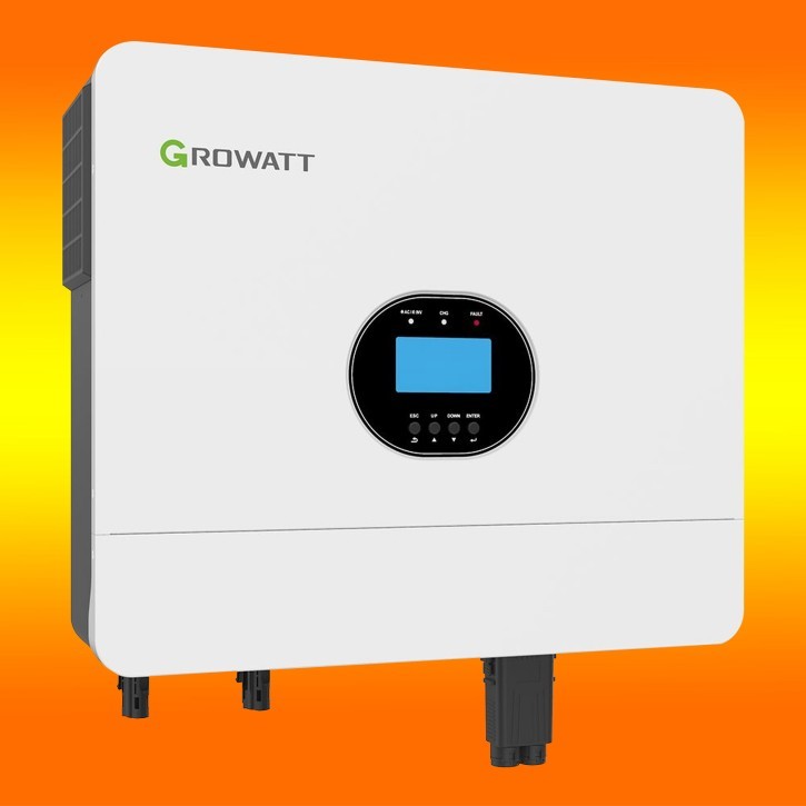 B- Ware Growatt SPF6000 ES Plus Off-Grid hybrid Wechselrichter 6000W 48V (0% MwSt.*)