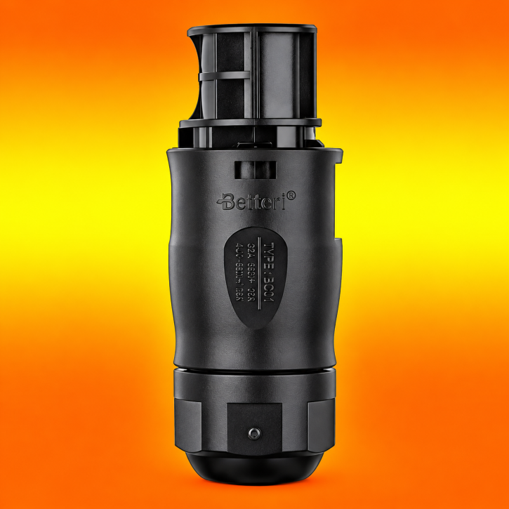 Betteri BC01 Netzstecker Buchse AC 3-polig IP68 Netzanschluss