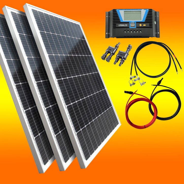 390W Solar Inselanlage 12V Set (0% MwSt.*)