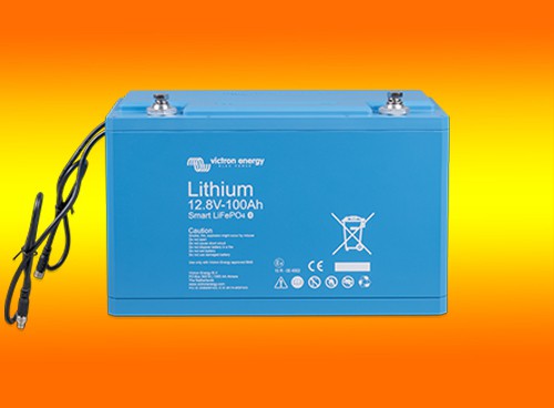 Victron Lithiumbatterie LiFePO4 battery 12,8V/100Ah - Smart mit integriertem Zellausgleich