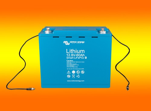 Victron Lithiumbatterie LiFePO4 Batterie 12,8V/50Ah - Smart mit integriertem Zellausgleich