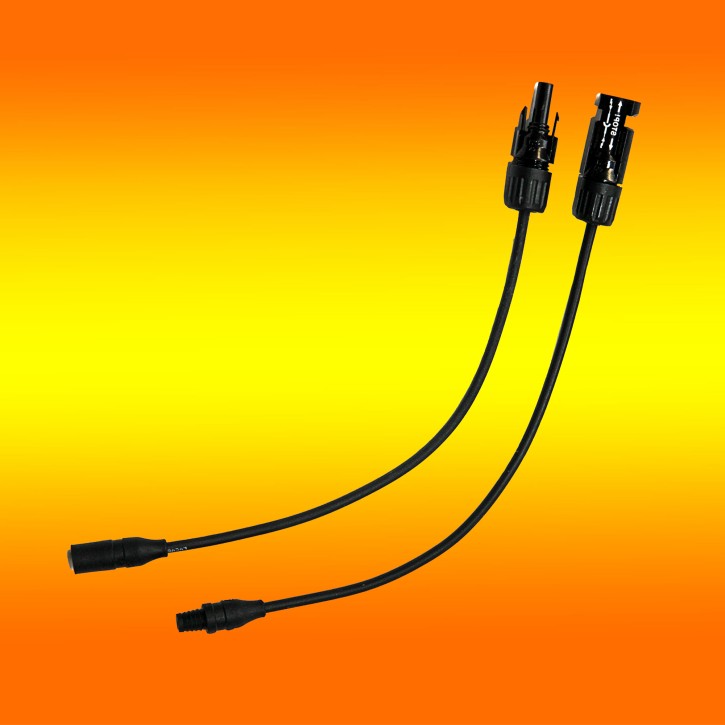 MC4 - MC3 Adapter Kabel 4mm² Solarkabel Brücke MC3 auf MC4