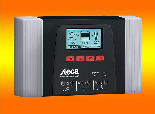 Steca LCD Display PR 2020 Solar Laderegler 12V 24V mit LCD Display