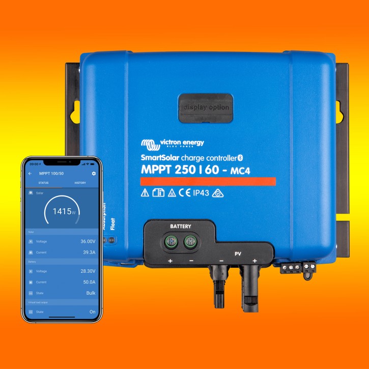 Victron SmartSolar MPPT 250/60 MC4 Laderegler inkl. Bluetooth