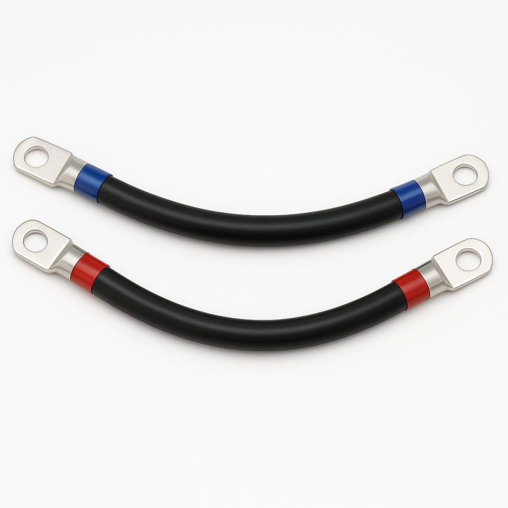 Solarkabel mit Ringkabelschuhen verschiedene Querschnitte Längen M8 Kabelschuhe (0% MwSt.*)