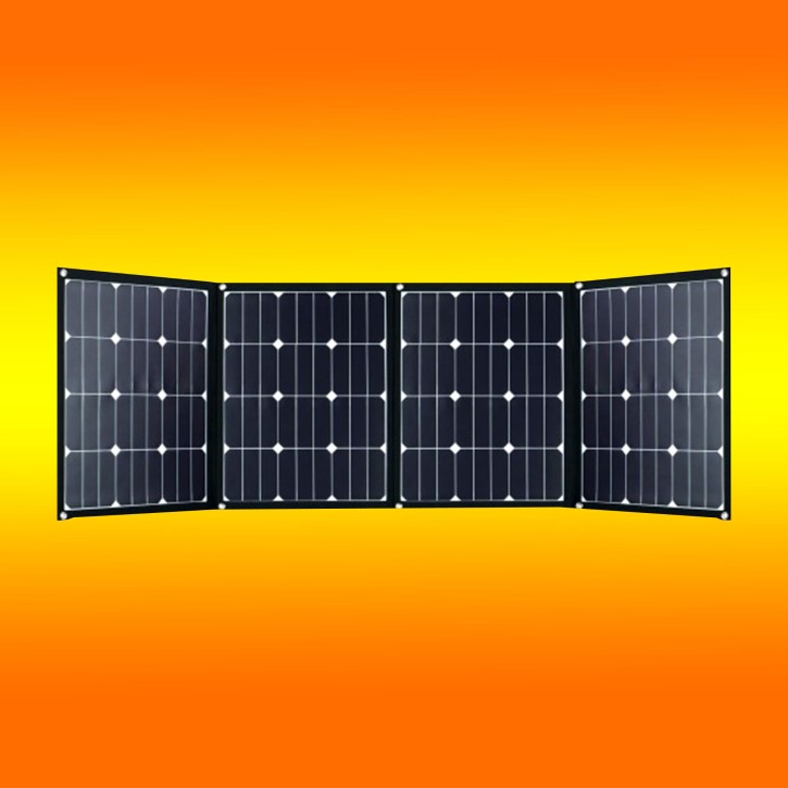 160Watt 12Volt Solartasche Ultra faltbares Solarmodul