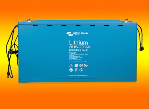 Victron LiFePO4 25,6/200 Smart Batterie 24V Lithium 200Ah