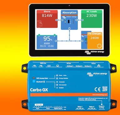 Victron Energy Cerbo GX Bundle Set mit Touch 50