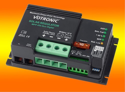B- Ware (0% MwSt.*) Votronic MPP430 Duo Digital Solar Laderegler 25A 12Volt