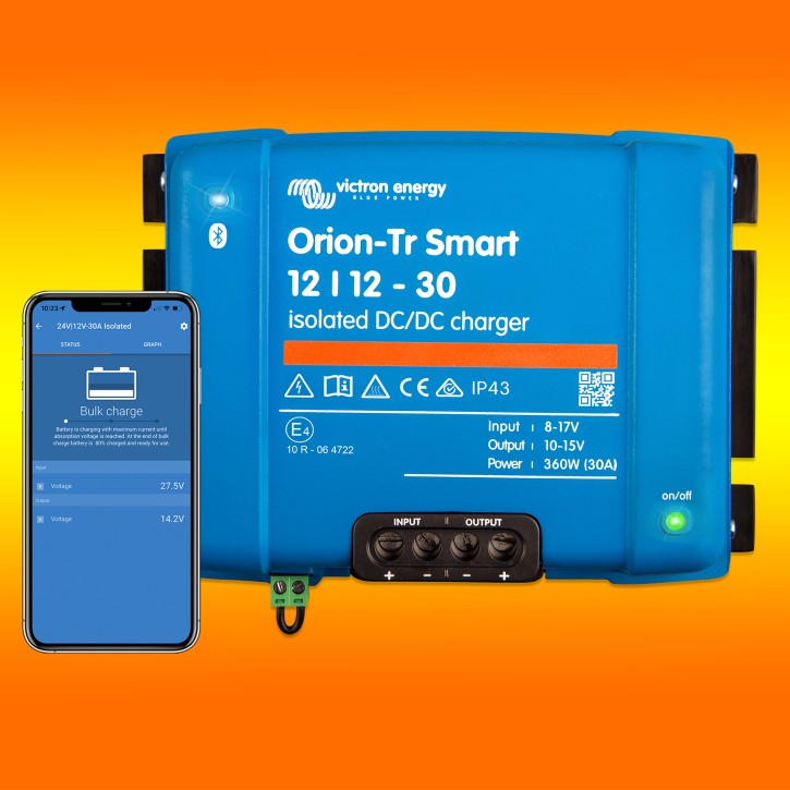 Victron Blue Smart IP65 12V 7A Batterieladegerät-VIBAL12V007ASIP65