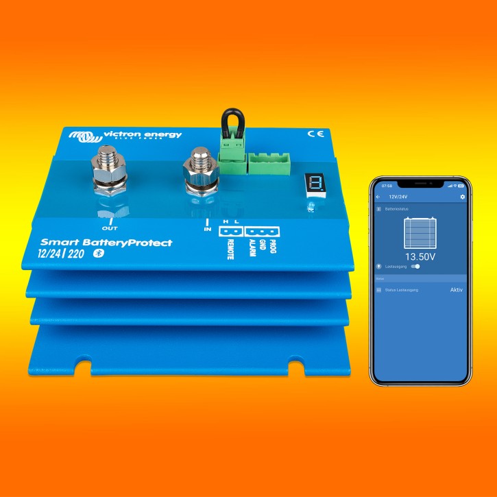 Victron Smart Battery Protect 12/24V 220A Batterie Tiefenentladeschutz