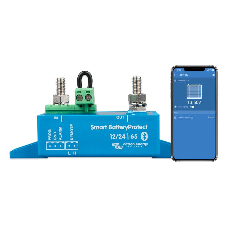 Victron Smart Battery Protect 12/24V 65A Batterie Tiefenentladeschutz