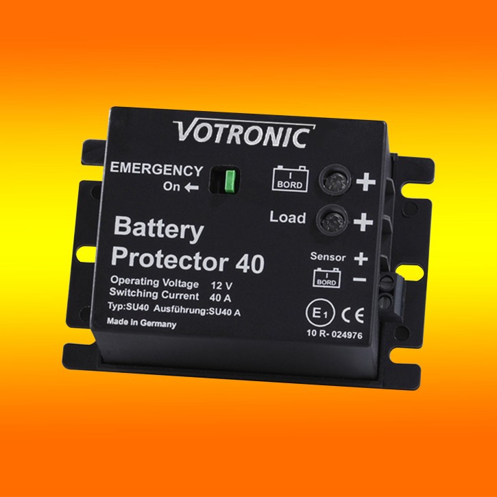 Votronic Battery Protector 40 - 12V Batteriewächter / Batterie, Akku Überwachung