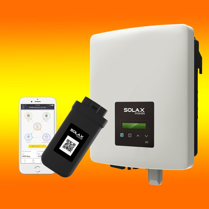 SolaX X1 Mini 0.6-S (0% MwSt.*) 600Watt Wechselrichter Auswahl WiFi