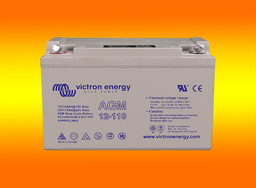 Gel Batterie 12V 110Ah Victron Deep Cycle-VIBGEL12V110