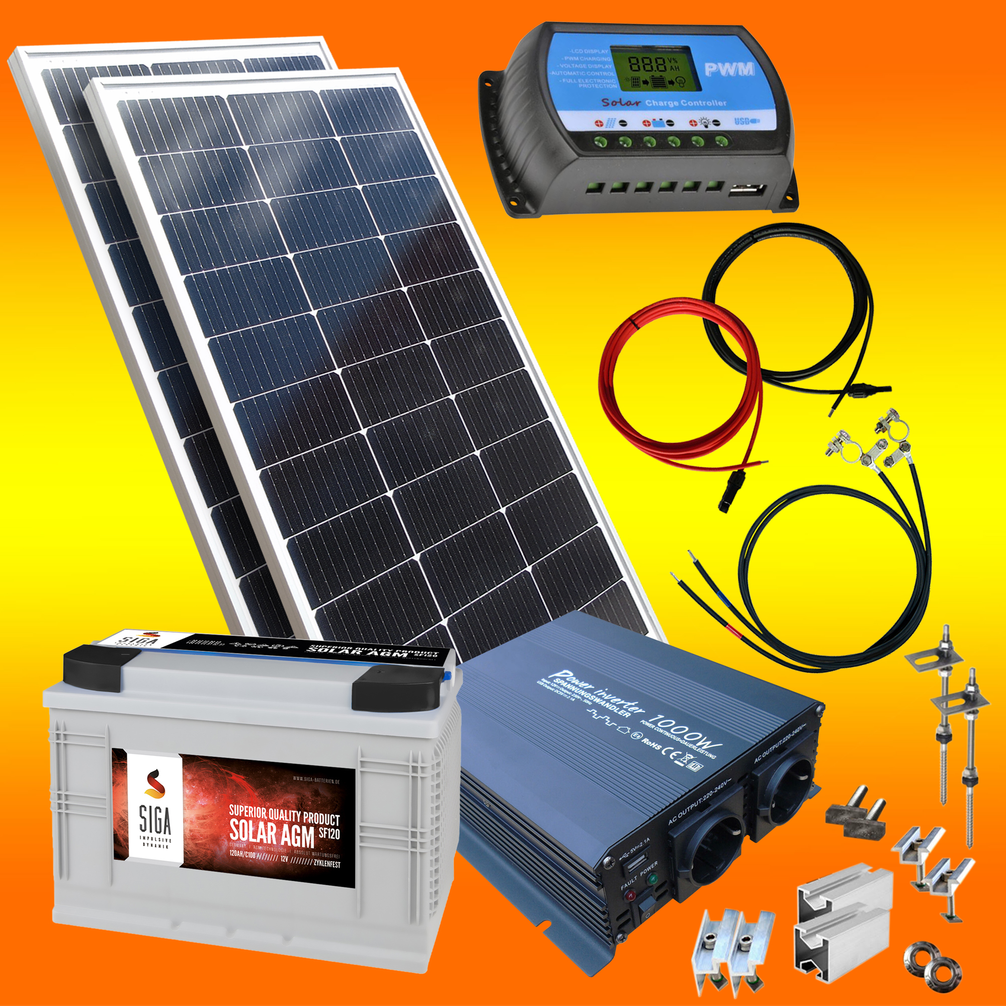 SIGA Solarbatterie S100 12V, 140,99 €