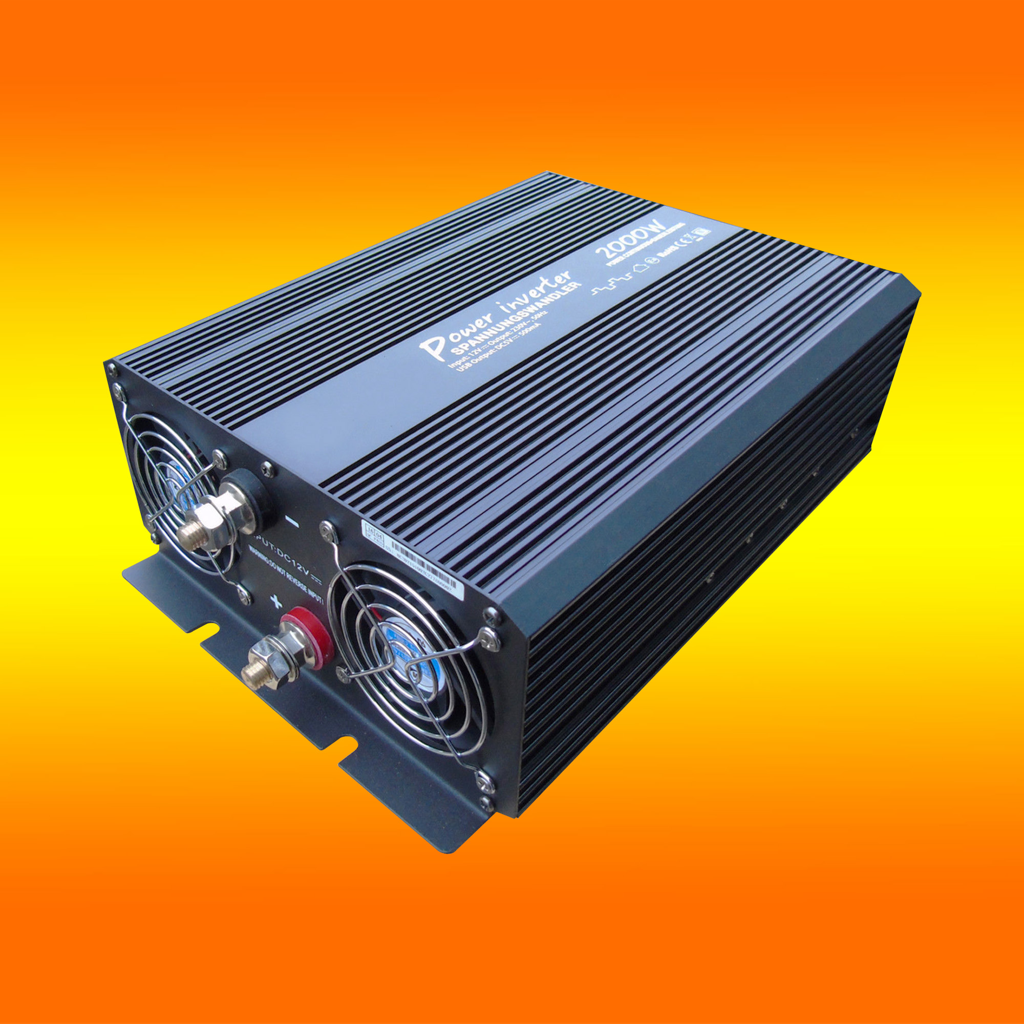 Solartronics Spannungswandler 12V modifizierter Sinus 1500W