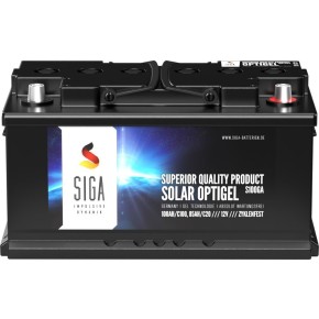 100Ah OPTIGEL Batterie 12V SIGA Solar (0% MwSt.*)