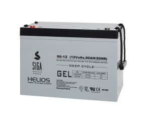 Blei Gel Batterie 12V 90Ah Helios Solar Batterie