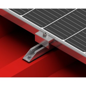 C-Schiene kurz Trapezblech Montageschiene mit Lochbild und EPDM (0% MwSt.*)