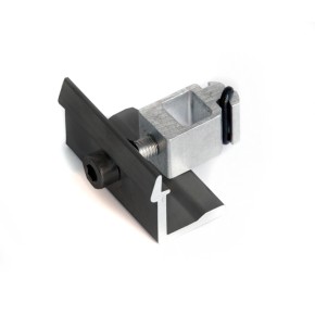 Endklemme universal Klick-System schwarz eloxiert (0% MwSt.*) Endklemme universal Klick-System schwarz eloxiert (0% MwSt.*)
