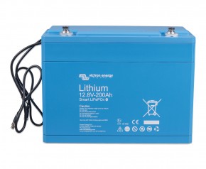 Lithium Batterie 12,8V 200Ah Victron LiFePO4 Smart