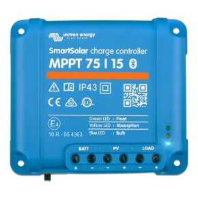 Victron SmartSolar MPPT 75/15 Laderegler 12V 24V inkl. Bluetooth (0% MwSt.*)