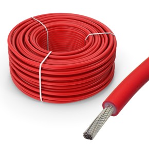 3m Solarkabel rot 10mm² Meterware (0% MwSt.*)