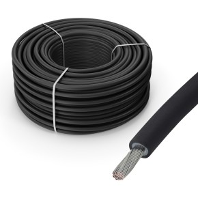 30m Solarkabel schwarz 10mm² Meterware (0% MwSt.*)
