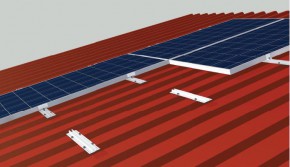 C-Schiene lang für Trapezblech hochkant Montage 19% MwSt.