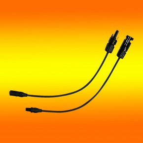 MC4 - MC3 Adapter Kabel 4mm² Solarkabel Brücke MC3 auf MC4